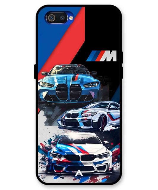 BMW 32 Car Metal Back Cover Phone Case for Realme C2