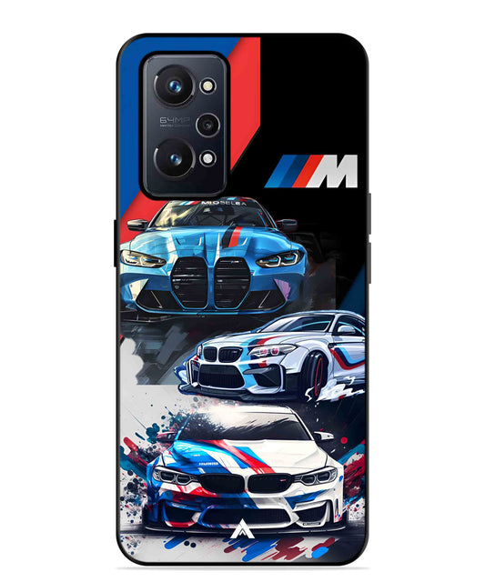 BMW 32 Car Metal Back Cover Phone Case for Realme GT Neo 2