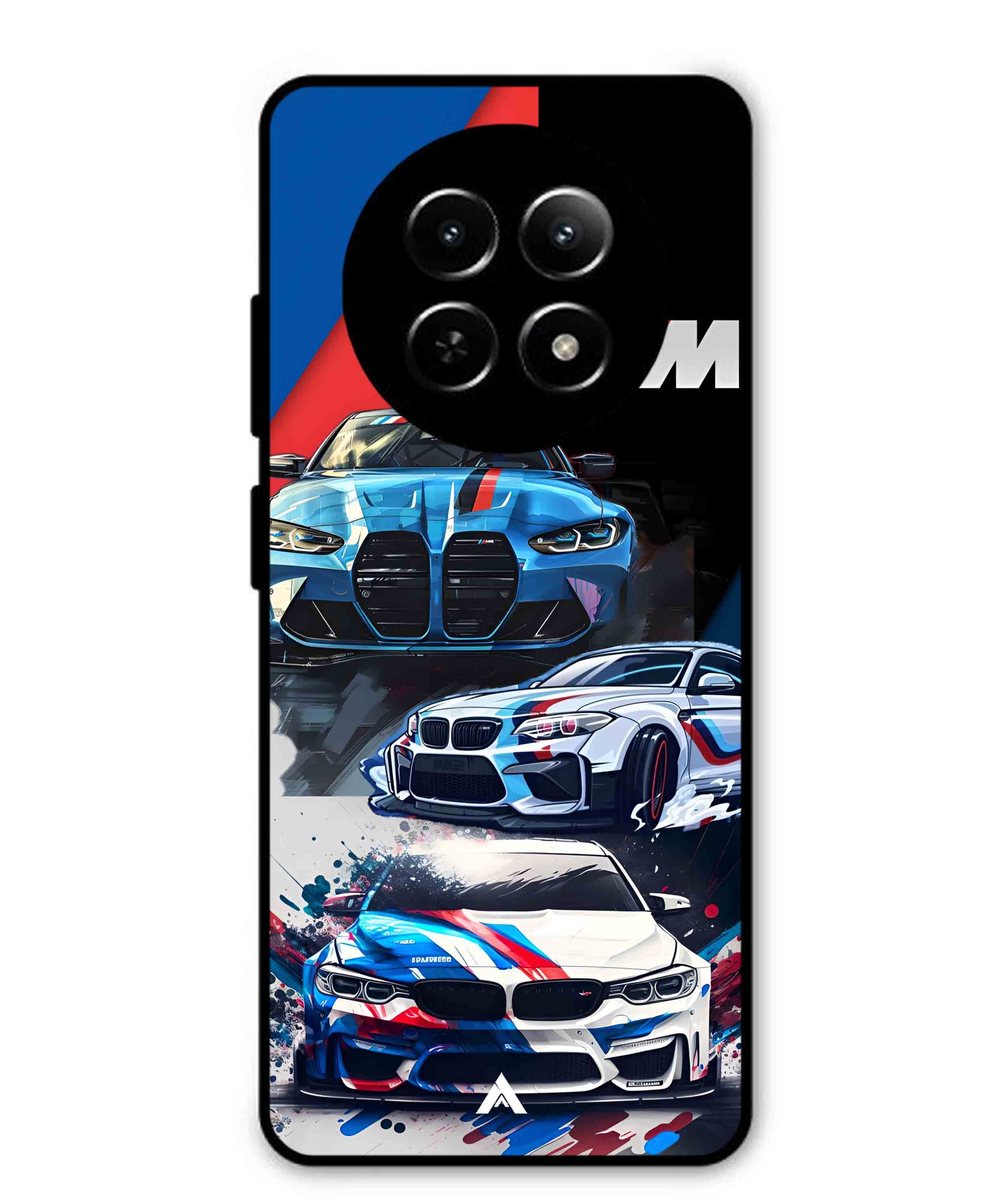 BMW 32 Car Metal Back Cover Phone Case for Realme Narzo N65