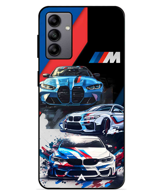 BMW 32 Car Metal Back Cover Phone Case for Samsung Galaxy A04s
