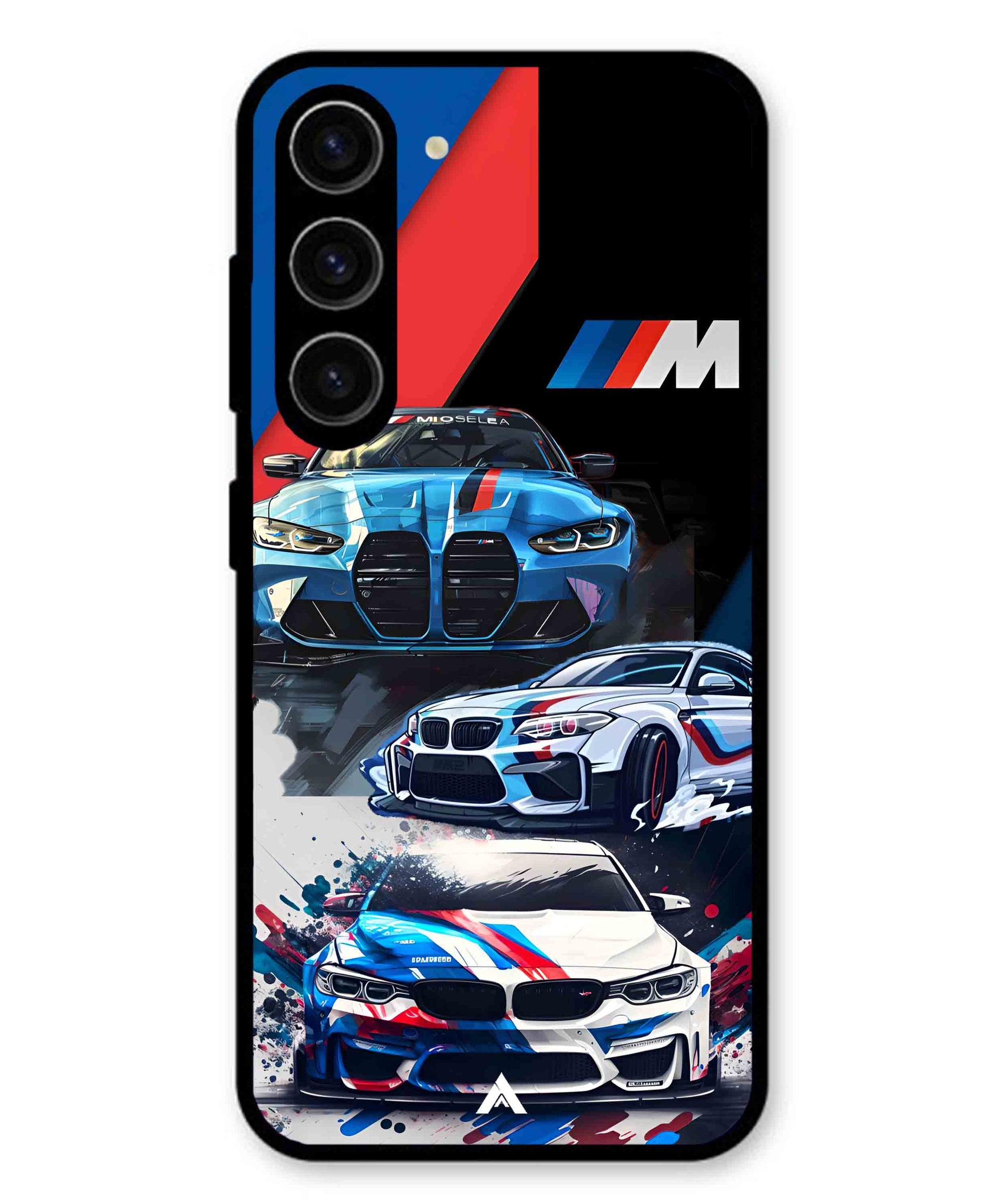 BMW 32 Car Metal Back Cover Phone Case for Samsung Galaxy A36
