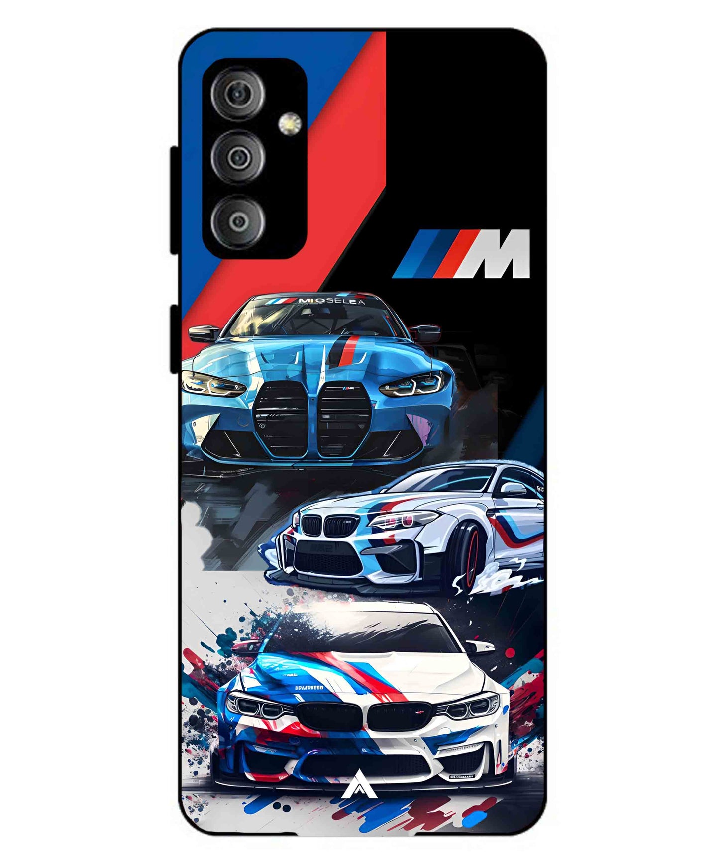 BMW 32 Car Metal Back Cover Phone Case for Samsung Galaxy F23