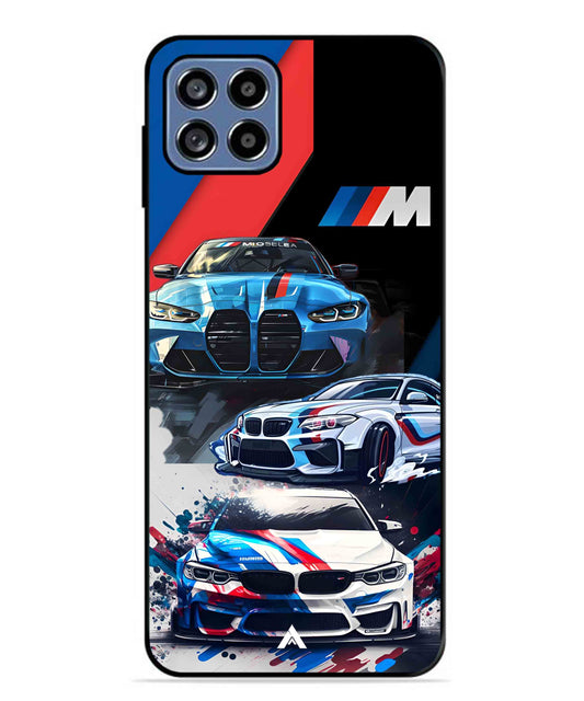 BMW 32 Car Metal Back Cover Phone Case for Samsung Galaxy F42