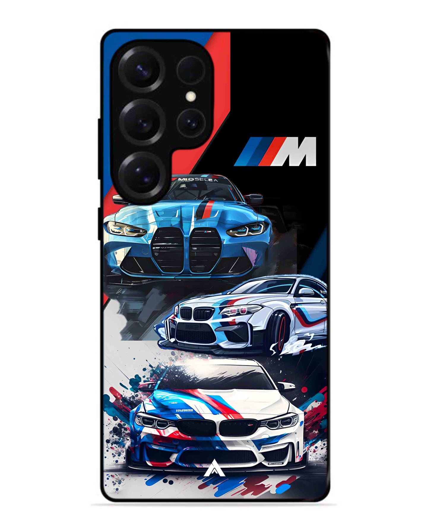 BMW 32 Car Metal Back Cover Phone Case for Samsung Galaxy S25 Ultra