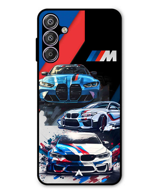 BMW 32 Car Metal Back Cover Phone Case for Samsung Galaxy S25
