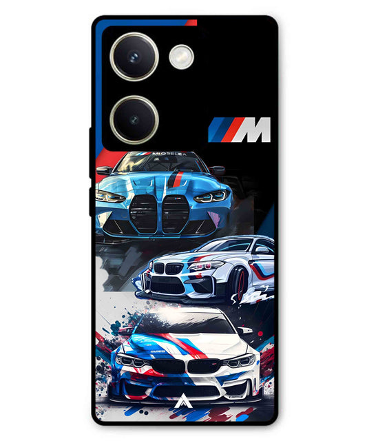 BMW 32 Car Metal Back Cover Phone Case for Vivo Y300 Plus