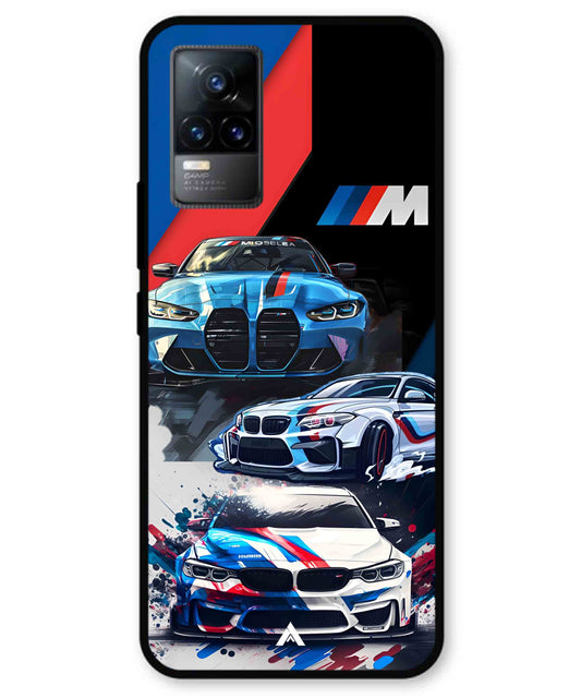BMW 32 Car Metal Back Cover Phone Case for Vivo Y73