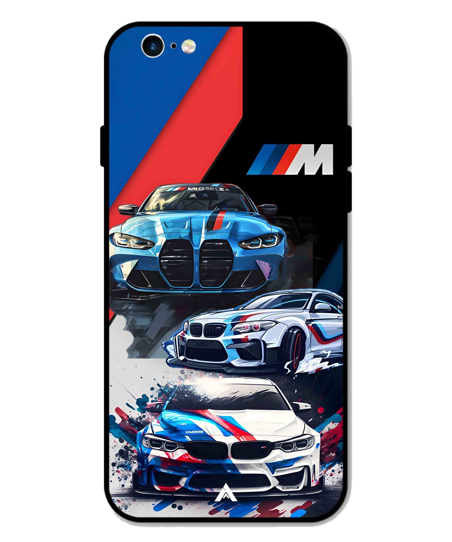 BMW 32 Car Metal Back Cover Phone Case for iPhone 6 Plus