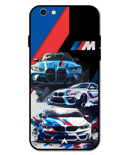 BMW 32 Car Metal Back Cover Phone Case for iPhone 6s