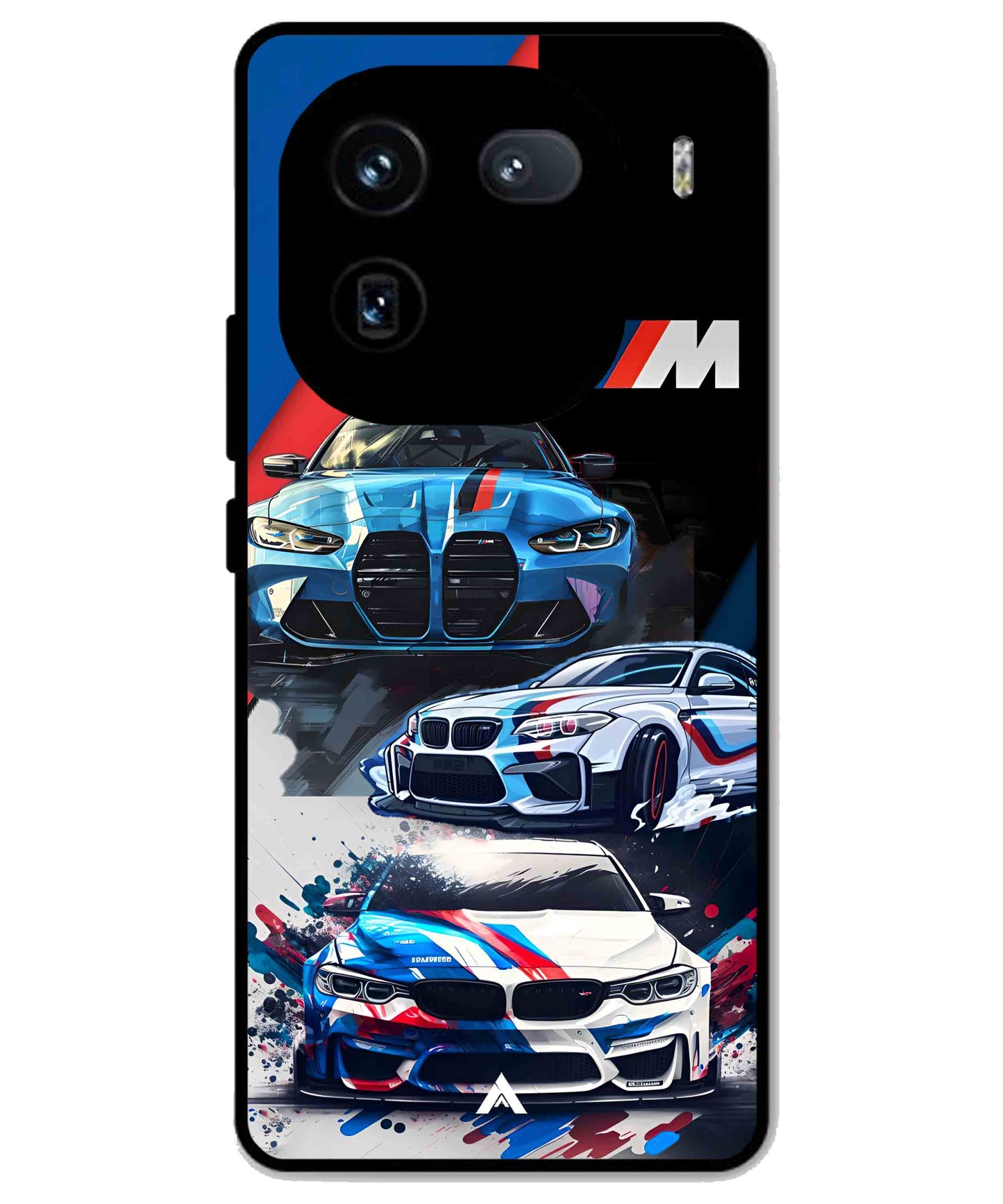 BMW 32 Car Metal Back Cover Phone Case for iQOO 12