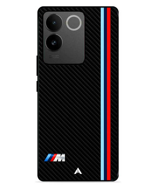 BMW Car Logo 1 Metal Back Cover Phone Case for IQOO Z7 Pro