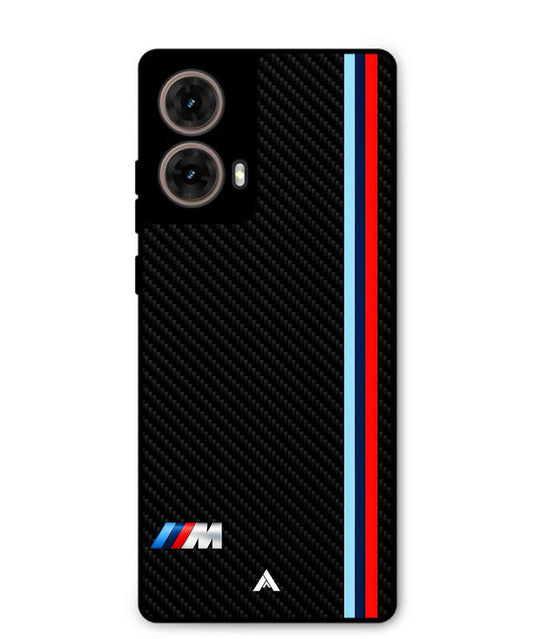 BMW Car Logo 1 Metal Back Cover Phone Case for Moto Edge 50 Fusion