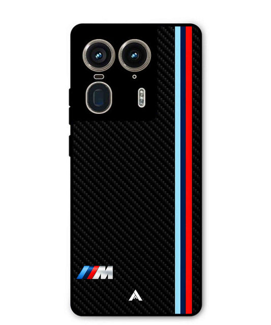 BMW Car Logo 1 Metal Back Cover Phone Case for Moto Edge 50 Ultra