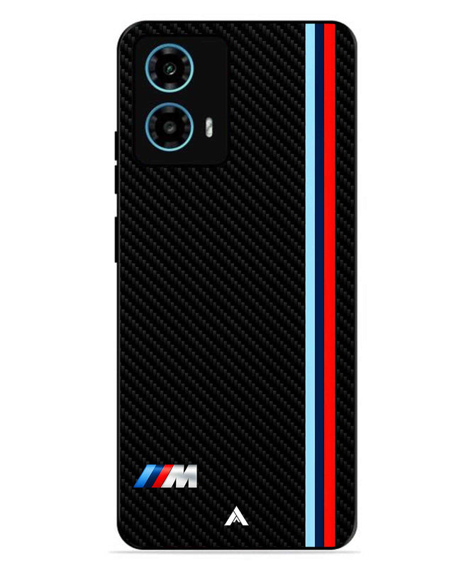 BMW Car Logo 1 Metal Back Cover Phone Case for Moto G34