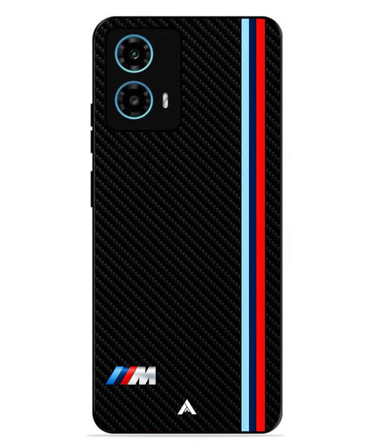 BMW Car Logo 1 Metal Back Cover Phone Case for Moto G34