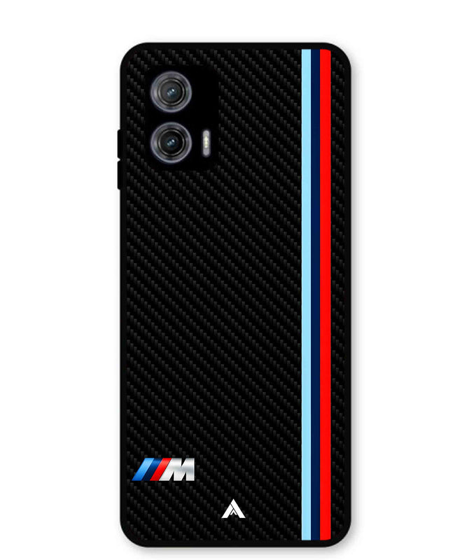 BMW Car Logo 1 Metal Back Cover Phone Case for Moto G73