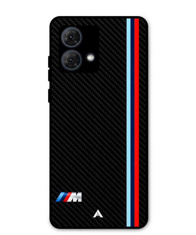 BMW Car Logo 1 Metal Back Cover Phone Case for Moto G84