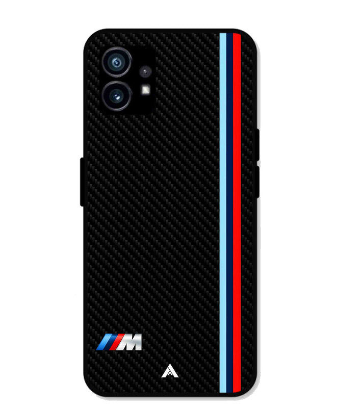 BMW Car Logo 1 Metal Back Cover Phone Case for Nothing Phone 1