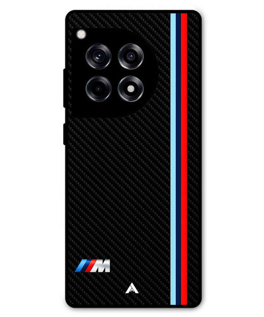 BMW Car Logo 1 Metal Back Cover Phone Case for Oneplus 12R