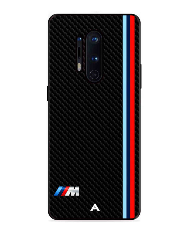 BMW Car Logo 1 Metal Back Cover Phone Case for Oneplus 8 Pro