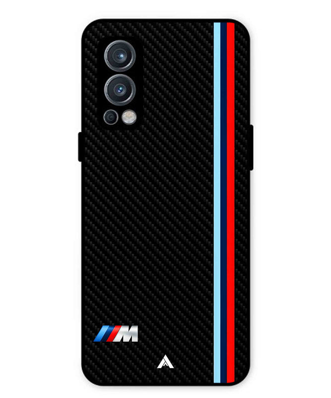 BMW Car Logo 1 Metal Back Cover Phone Case for Oneplus Nord 2
