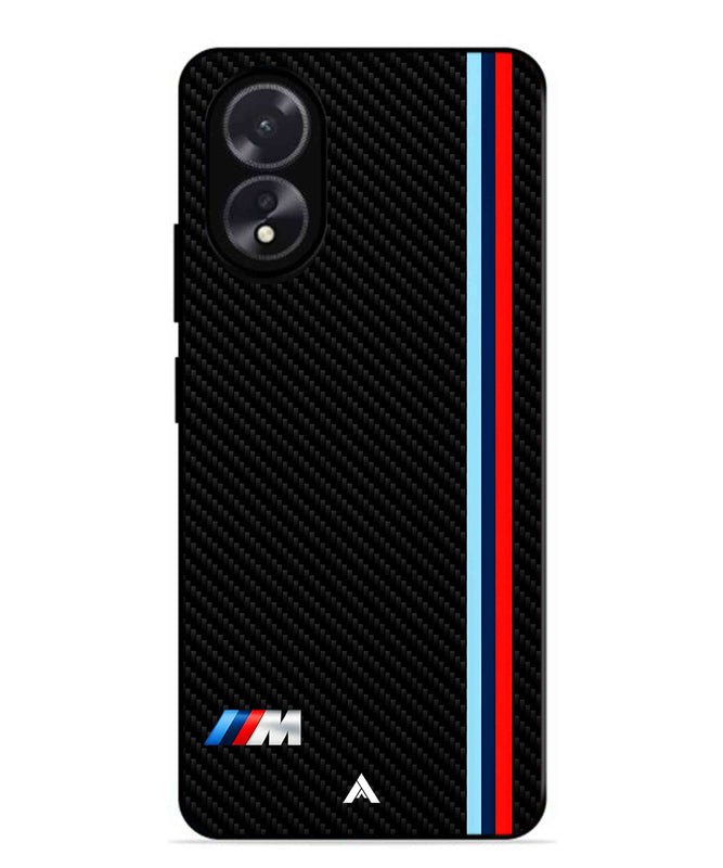 BMW Car Logo 1 Metal Back Cover Phone Case for Oppo A18