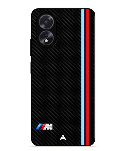 BMW Car Logo 1 Metal Back Cover Phone Case for Oppo A38