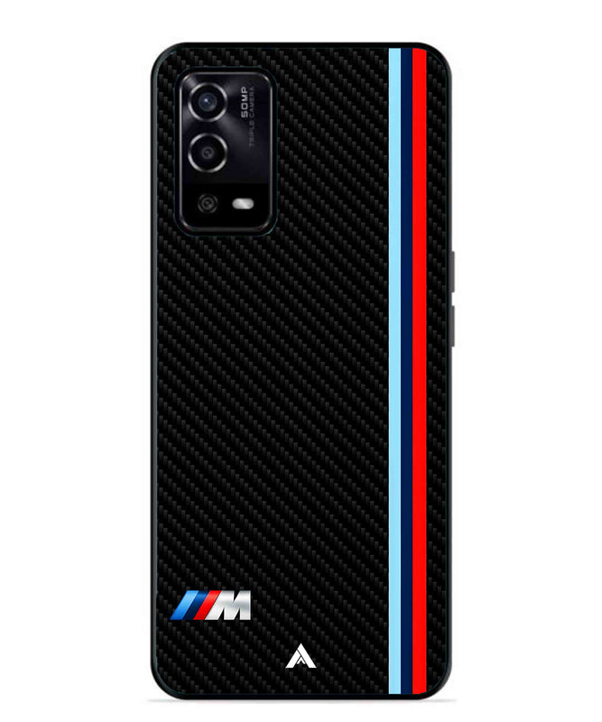 BMW Car Logo 1 Metal Back Cover Phone Case for Oppo A53s