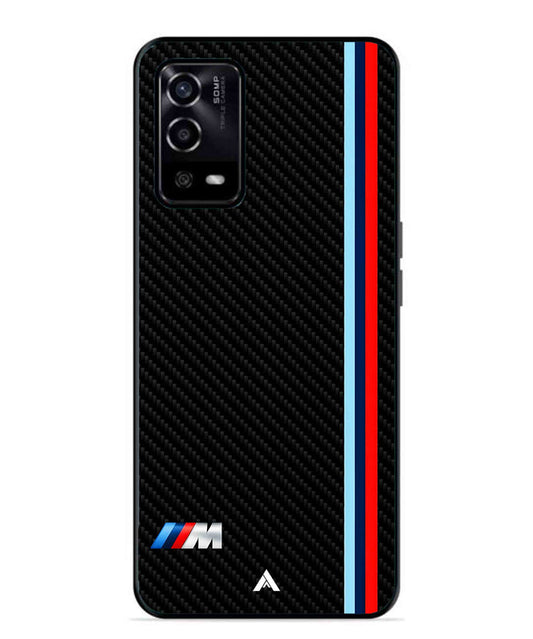 BMW Car Logo 1 Metal Back Cover Phone Case for Oppo A55