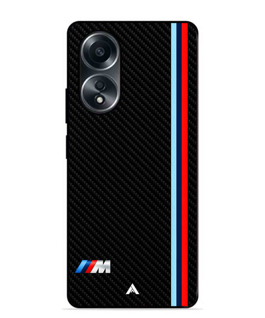 BMW Car Logo 1 Metal Back Cover Phone Case for Oppo A58