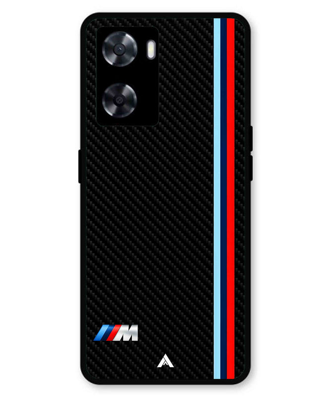 BMW Car Logo 1 Metal Back Cover Phone Case for Oppo A77s