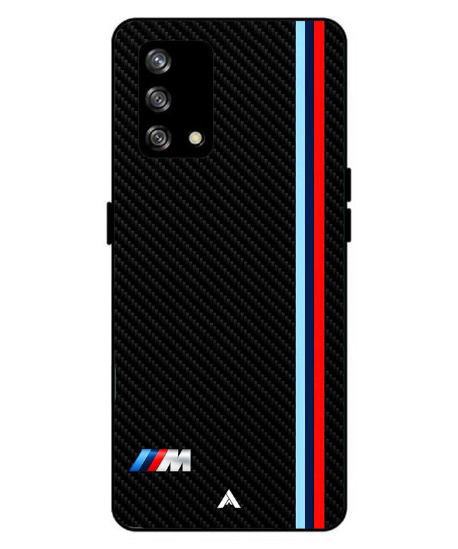 BMW Car Logo 1 Metal Back Cover Phone Case for Oppo F19