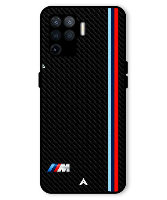 BMW Car Logo 1 Metal Back Cover Phone Case for Oppo F19 Pro