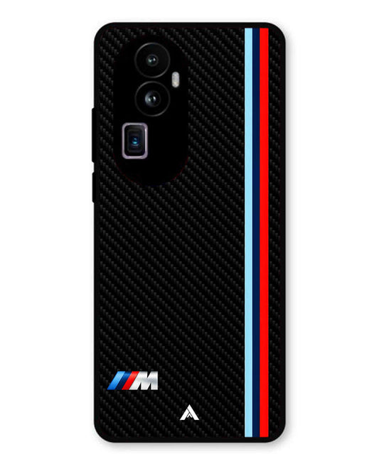 BMW Car Logo 1 Metal Back Cover Phone Case for Oppo Reno 10 Pro Plus