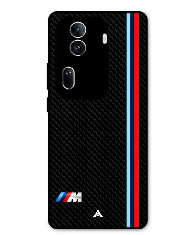 BMW Car Logo 1 Metal Back Cover Phone Case for Oppo Reno 11 Pro