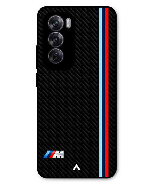 BMW Car Logo 1 Metal Back Cover Phone Case for Oppo Reno 12