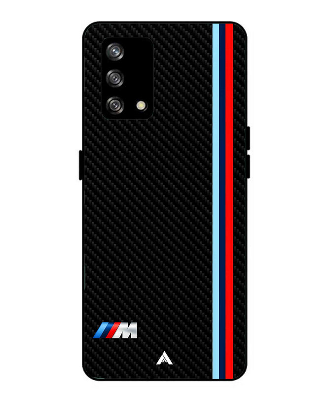 BMW Car Logo 1 Metal Back Cover Phone Case for Oppo Reno 4F