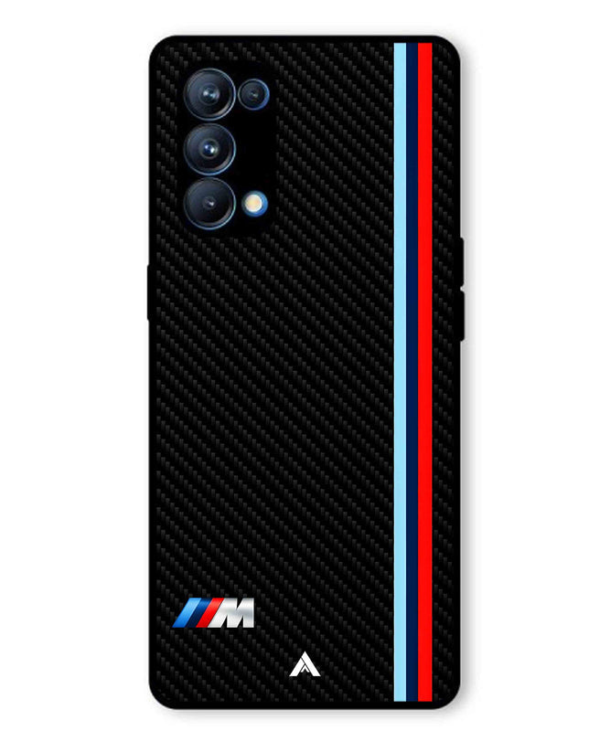 BMW Car Logo 1 Metal Back Cover Phone Case for Oppo Reno 5 Pro