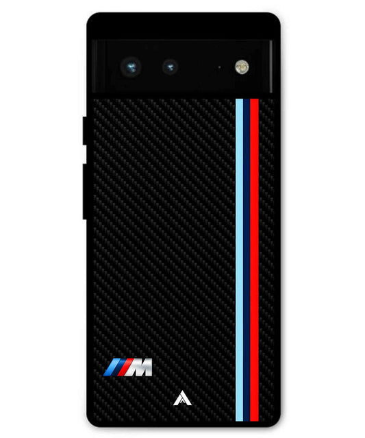 BMW Car Logo 1 Metal Back Cover Phone Case for Pixel 6