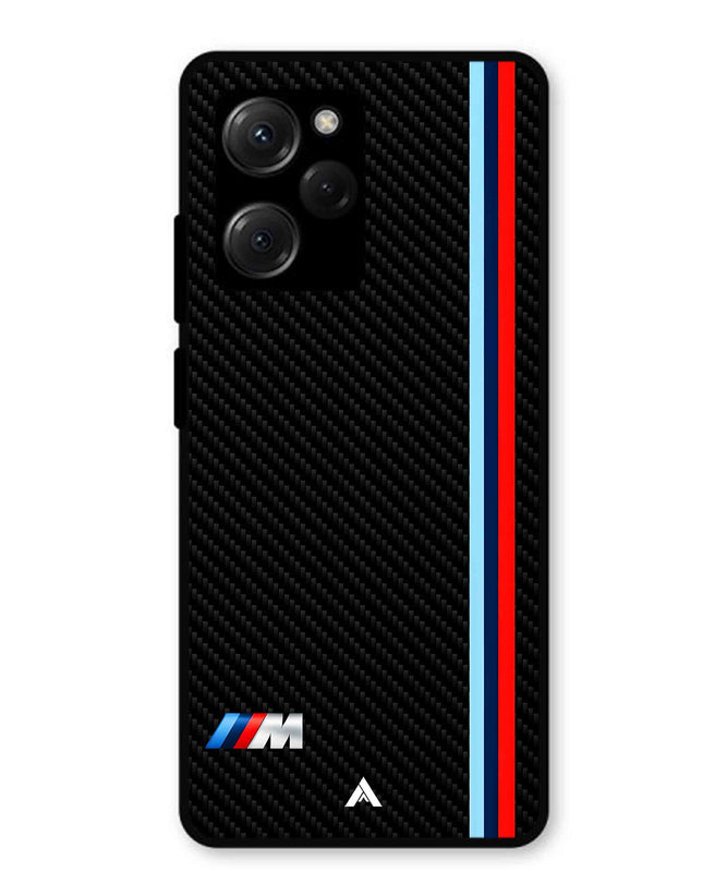 BMW Car Logo 1 Metal Back Cover Phone Case for Poco X5 Pro