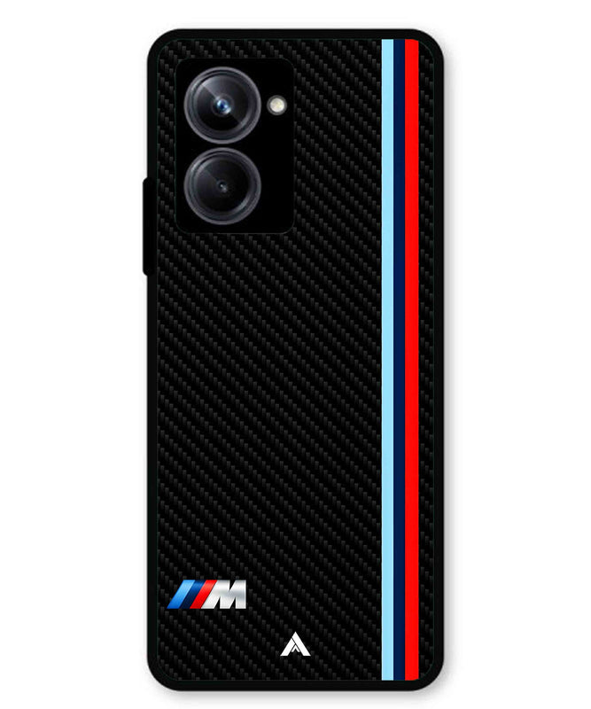 BMW Car Logo 1 Metal Back Cover Phone Case for Realme 10 Pro