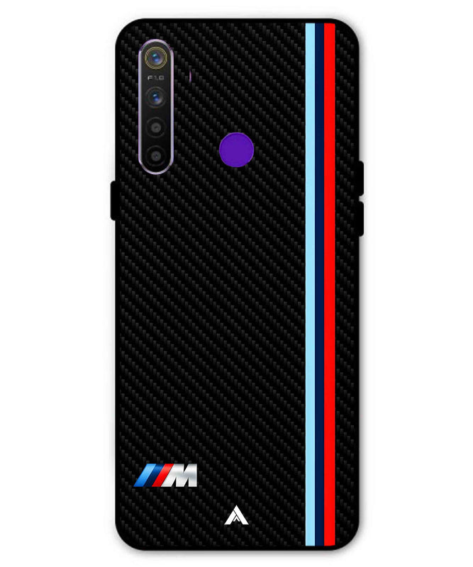 BMW Car Logo 1 Metal Back Cover Phone Case for Realme 5