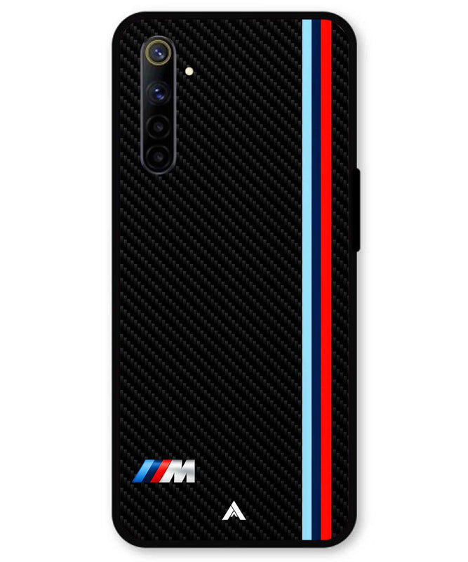 BMW Car Logo 1 Metal Back Cover Phone Case for Realme 6i