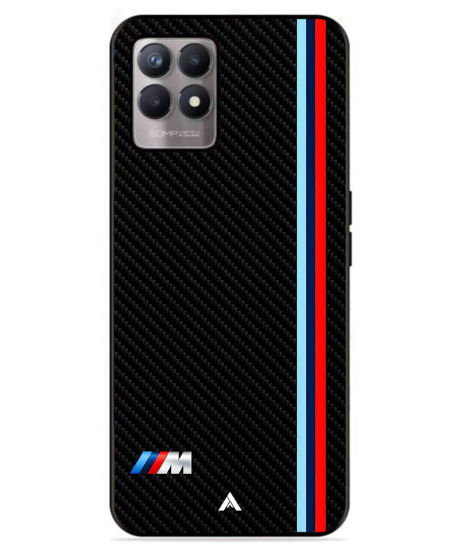 BMW Car Logo 1 Metal Back Cover Phone Case for Realme 8 4G