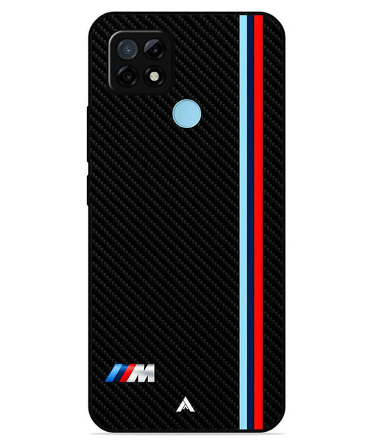 BMW Car Logo 1 Metal Back Cover Phone Case for Realme C21Y
