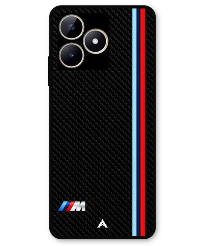 BMW Car Logo 1 Metal Back Cover Phone Case for Realme C51