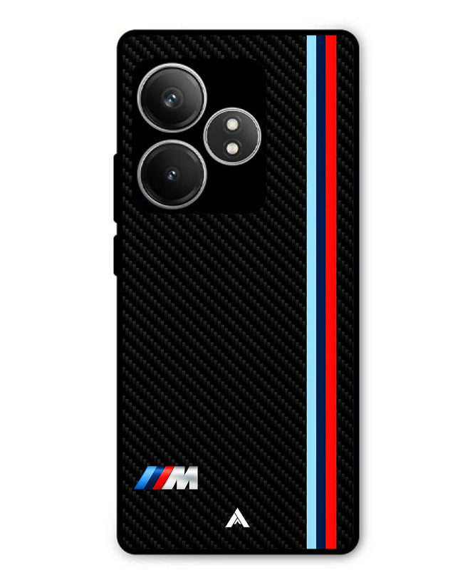 BMW Car Logo 1 Metal Back Cover Phone Case for Realme GT 6T