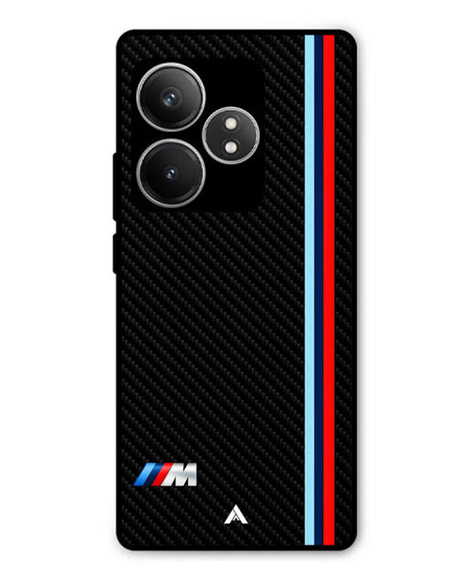 BMW Car Logo 1 Metal Back Cover Phone Case for Realme GT 6T