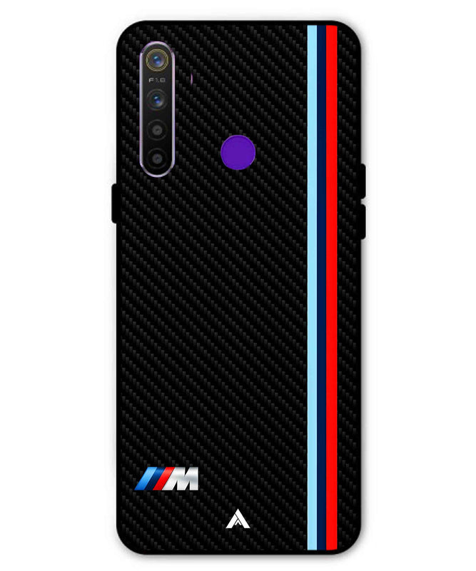 BMW Car Logo 1 Metal Back Cover Phone Case for Realme Narzo 10