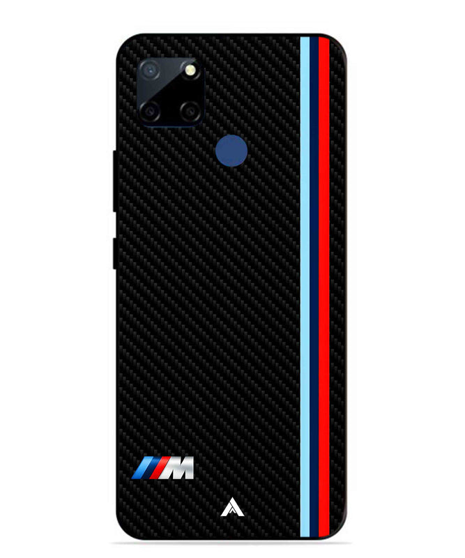 BMW Car Logo 1 Metal Back Cover Phone Case for Realme Narzo 30A